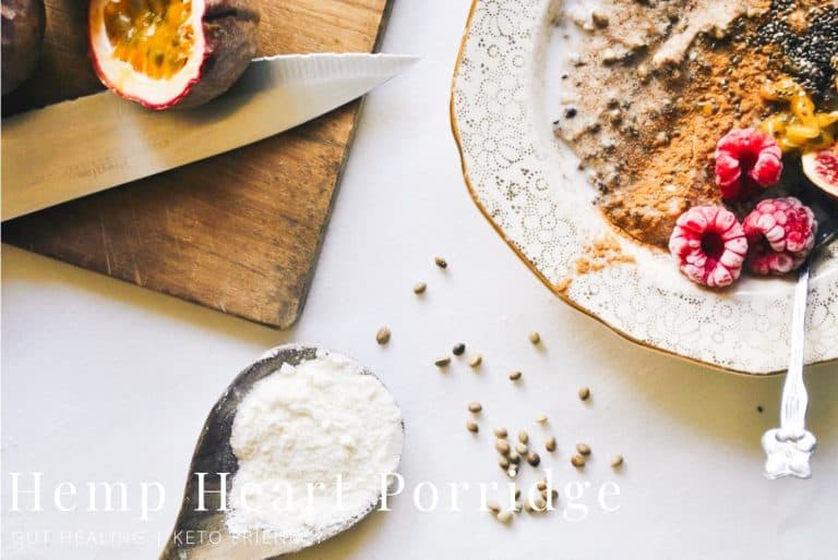 Keto Hemp Heart Porridge (Ketogenic & Gut Healing) Prana Thrive