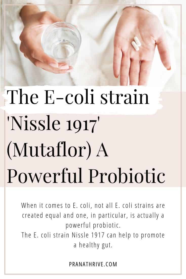 The E-coli Strain &lsquo;Nissle 1917&rsquo; (Mutaflor) A Powerful Probiotic
