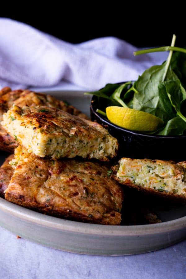 Zucchini And Carrot Slice (Low Fodmap Gluten Free)